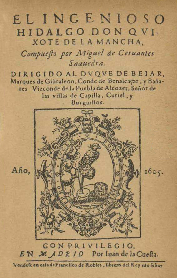 El ingenioso hidalgo don Quijote de la Mancha